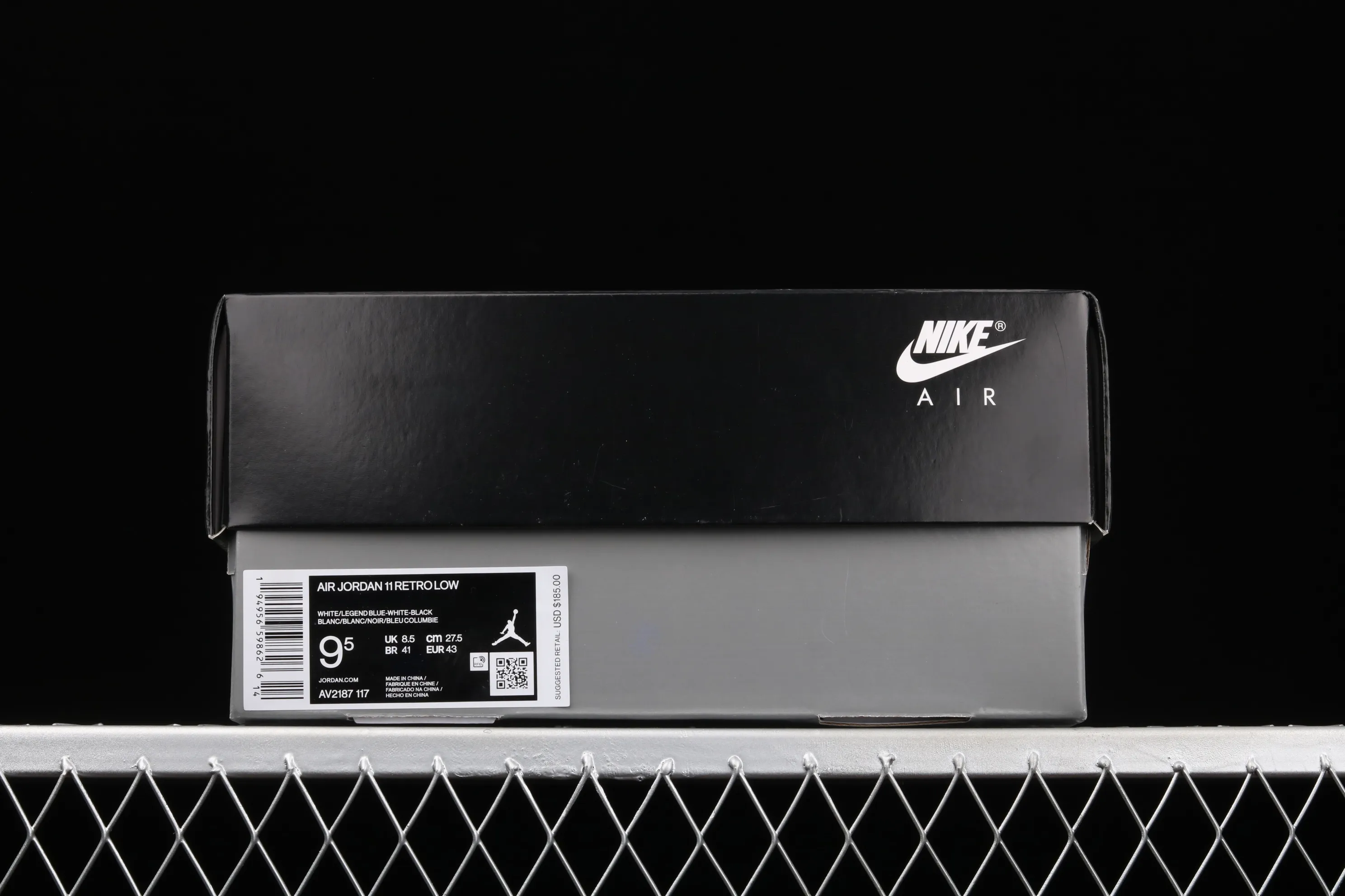 All categories Air Jordan Jordan series basketball shoes Air Jordan 11 #ZG version Air Jordan 11 Low "Legend Blue" AJ11 Joe 11 low top legend blue AV2187-117
